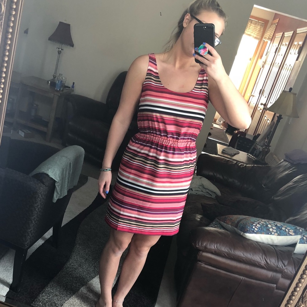 striped dress